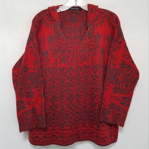Nordstrom Keniston Tribal Chic Hoodie Sweater
